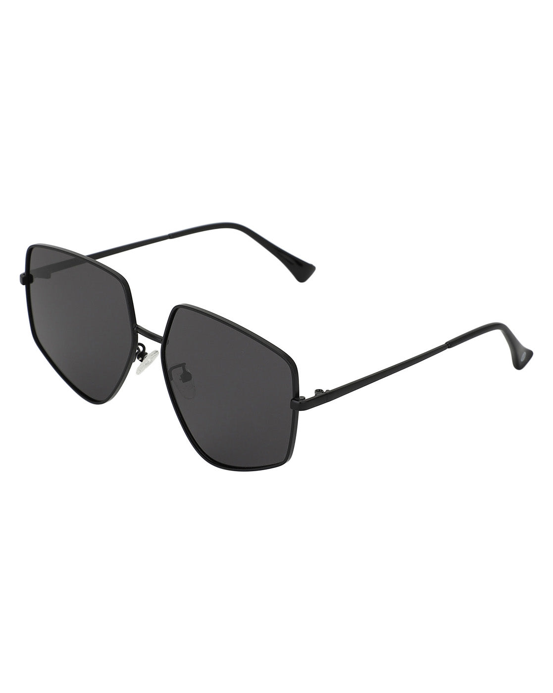Carlton London Black Toned Black Polarised And Uv Protected Lens Unique/Distinctive Sunglasses For Women