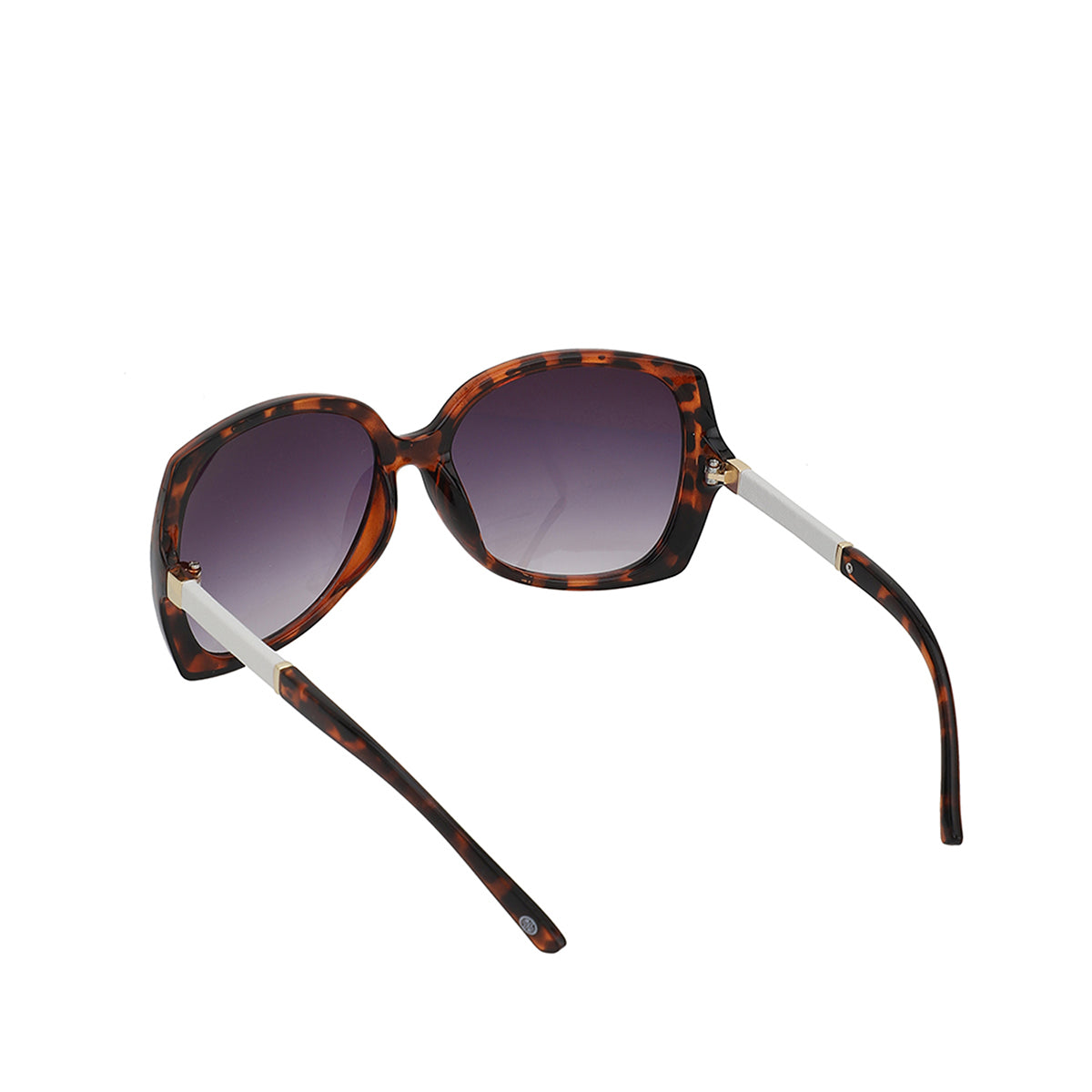 Carlton London Brown Toned Uv Protected Oversized Sunglasses For Women