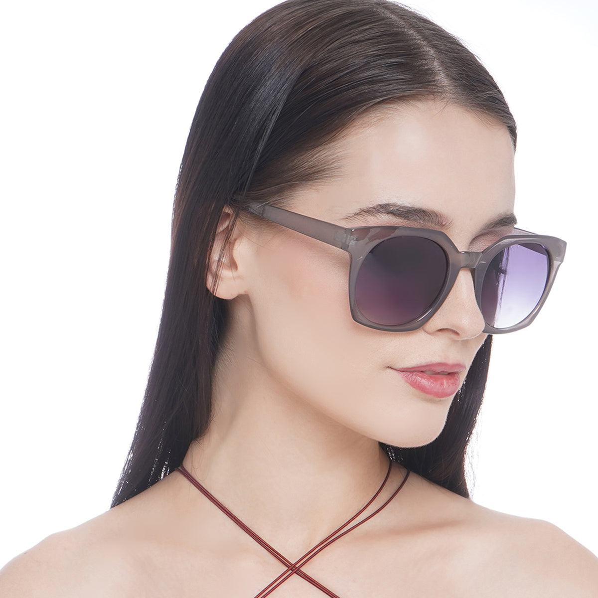 Buy Titan Women's 100% UV protected Grey Lens Pilot Sunglasses at Amazon.in
