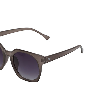 Carlton London Grey Toned Uv Protected Rectangle Sunglasses For Women