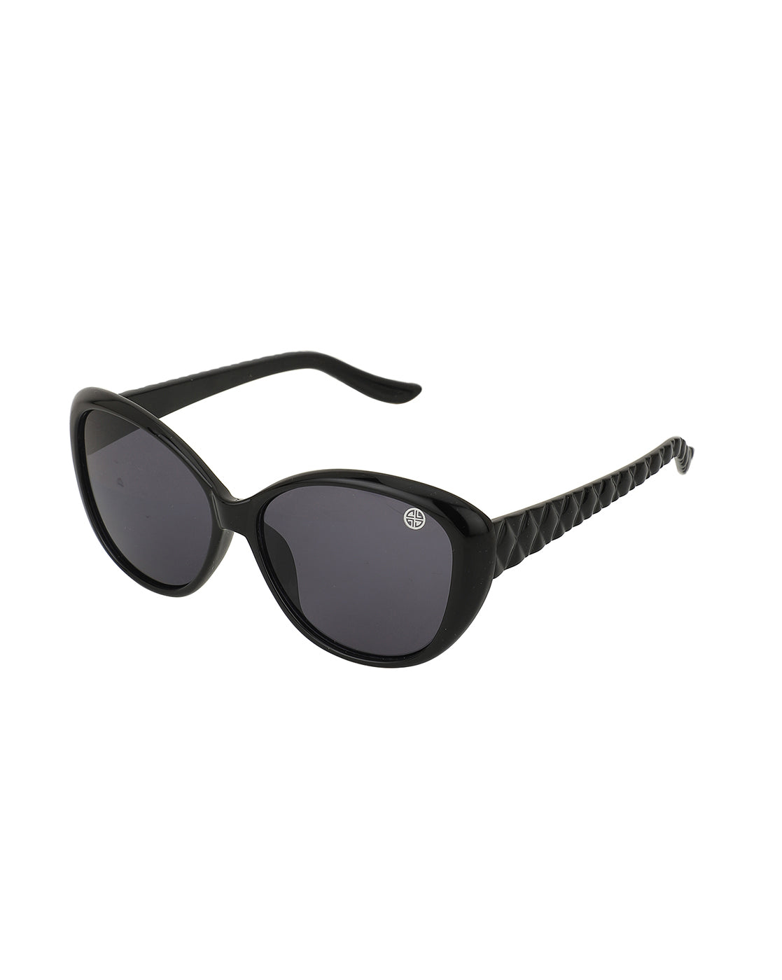 Black Toned With Uv Protected Lens Rectangle Sunglass For Women