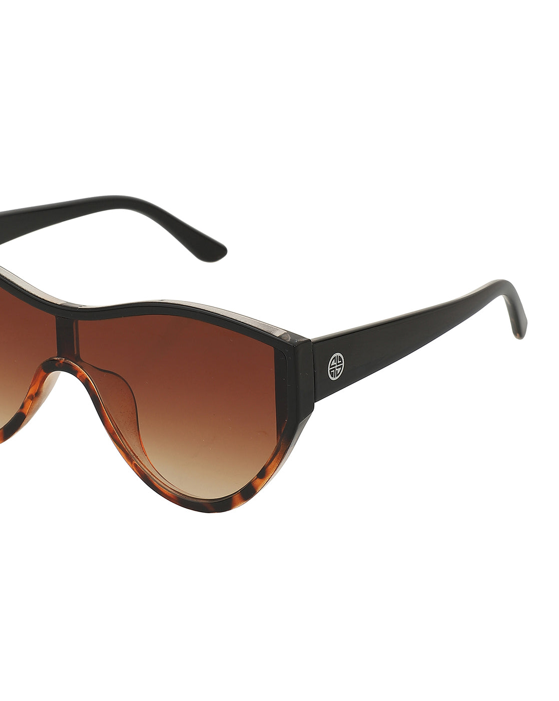 Double Toned With Uv Protected Shield Sunglass For Women