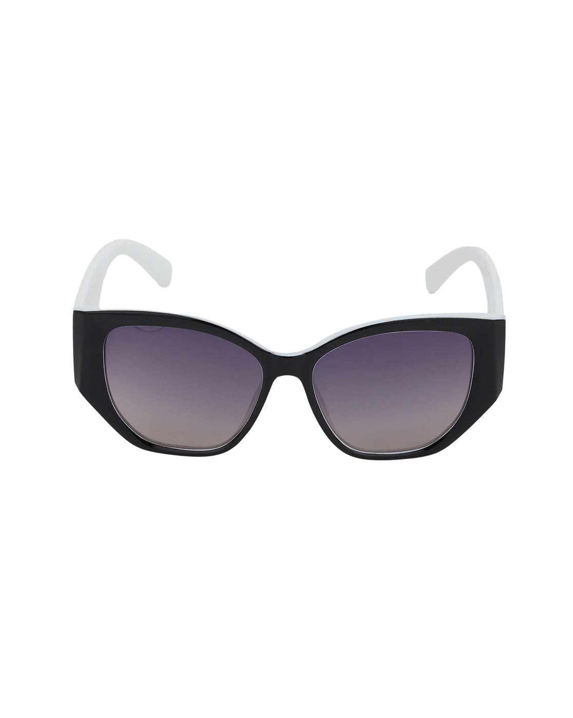 Black and White Toned with Polarised Lens Oversized Sunglass for women