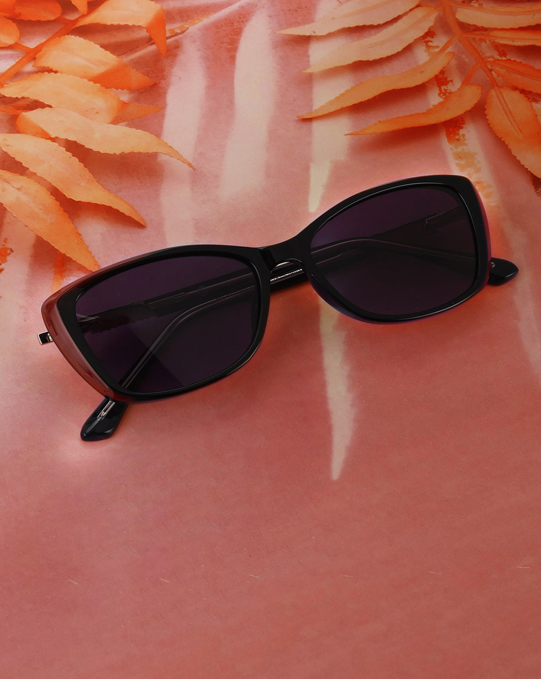Multi Toned with Polarised Lens Butterfly Sunglass for women