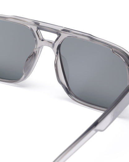 Women UV Protected Black Lens Black Gold Toned Cateye Sunglasses