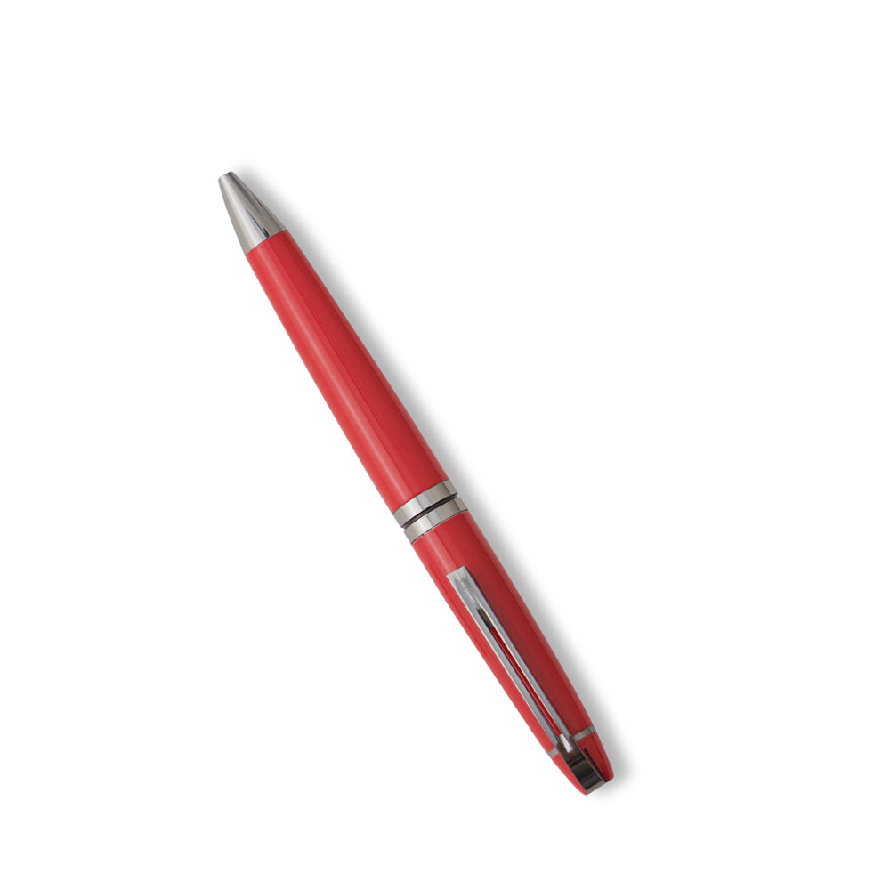 Carlton London Red Metallic Magnetic Metal Pen