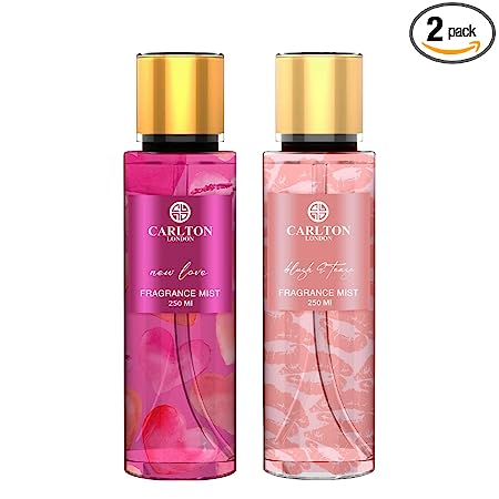 Combo Women New Love + Blush & Tease Body Mist - 250Ml Each