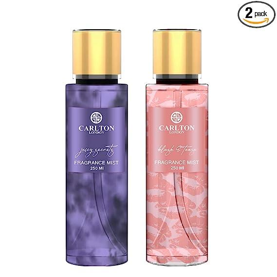 Combo Women Juicy Secrets + Blush &amp; Tease Body Mist - 250Ml Each
