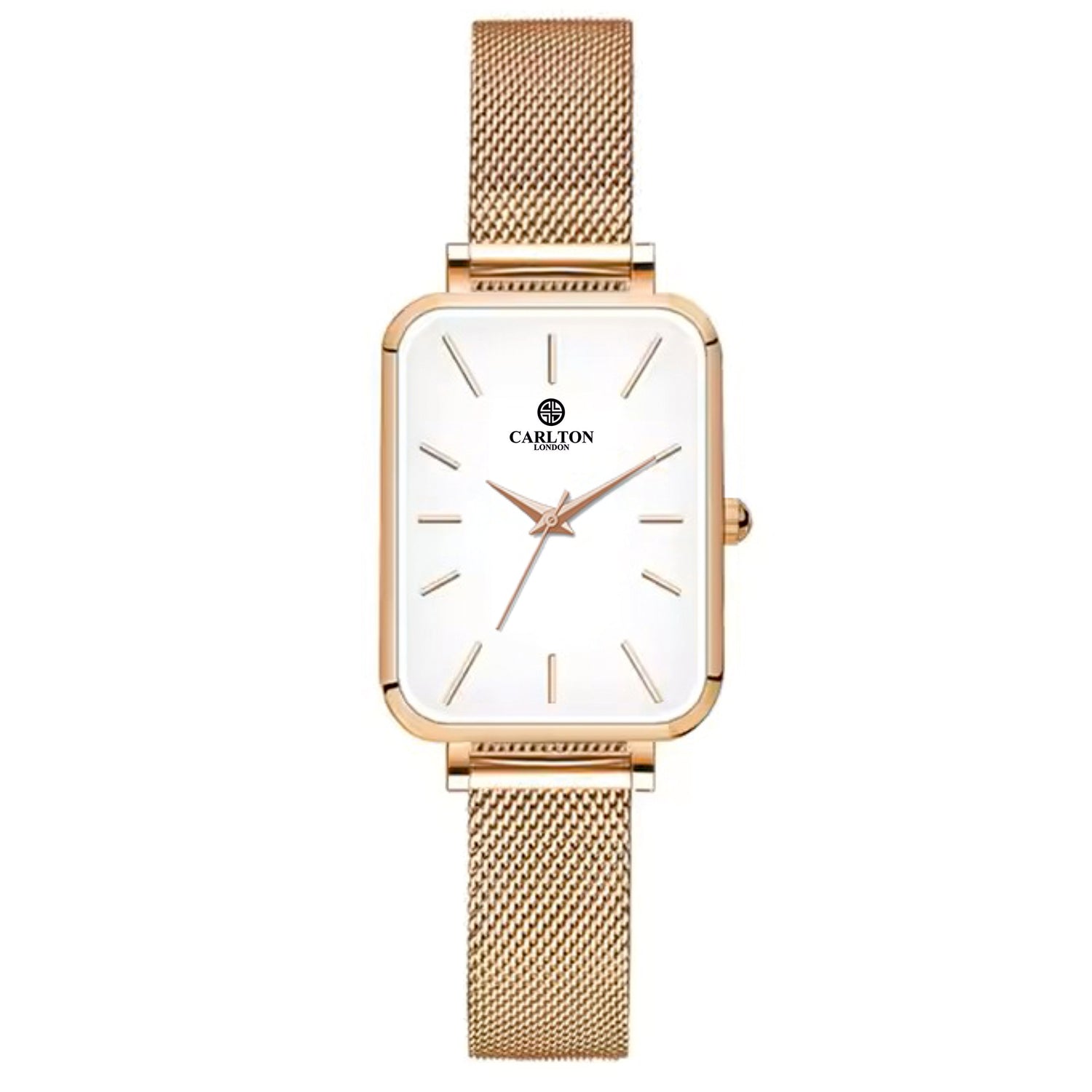 Women Diana CLDWMS-05 Analog White Rose Gold Stainless Steel Mesh - Watch
