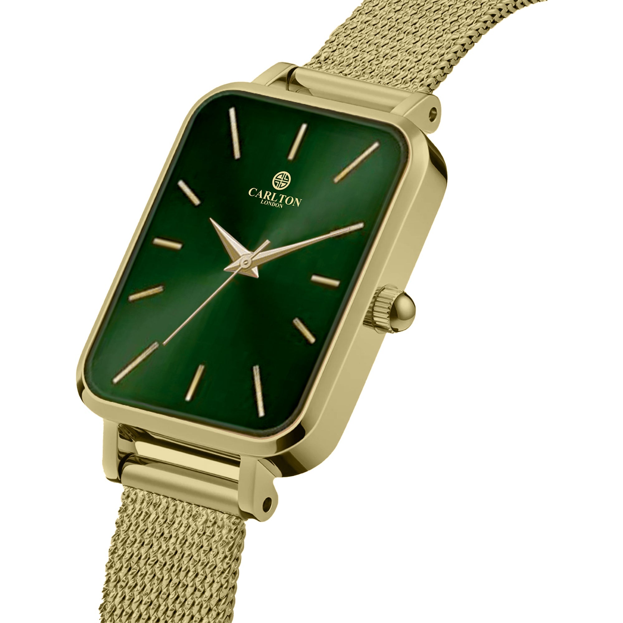Women Diana CLDWMS-02 Analog Green Gold Stainless Steel Mesh - Watch
