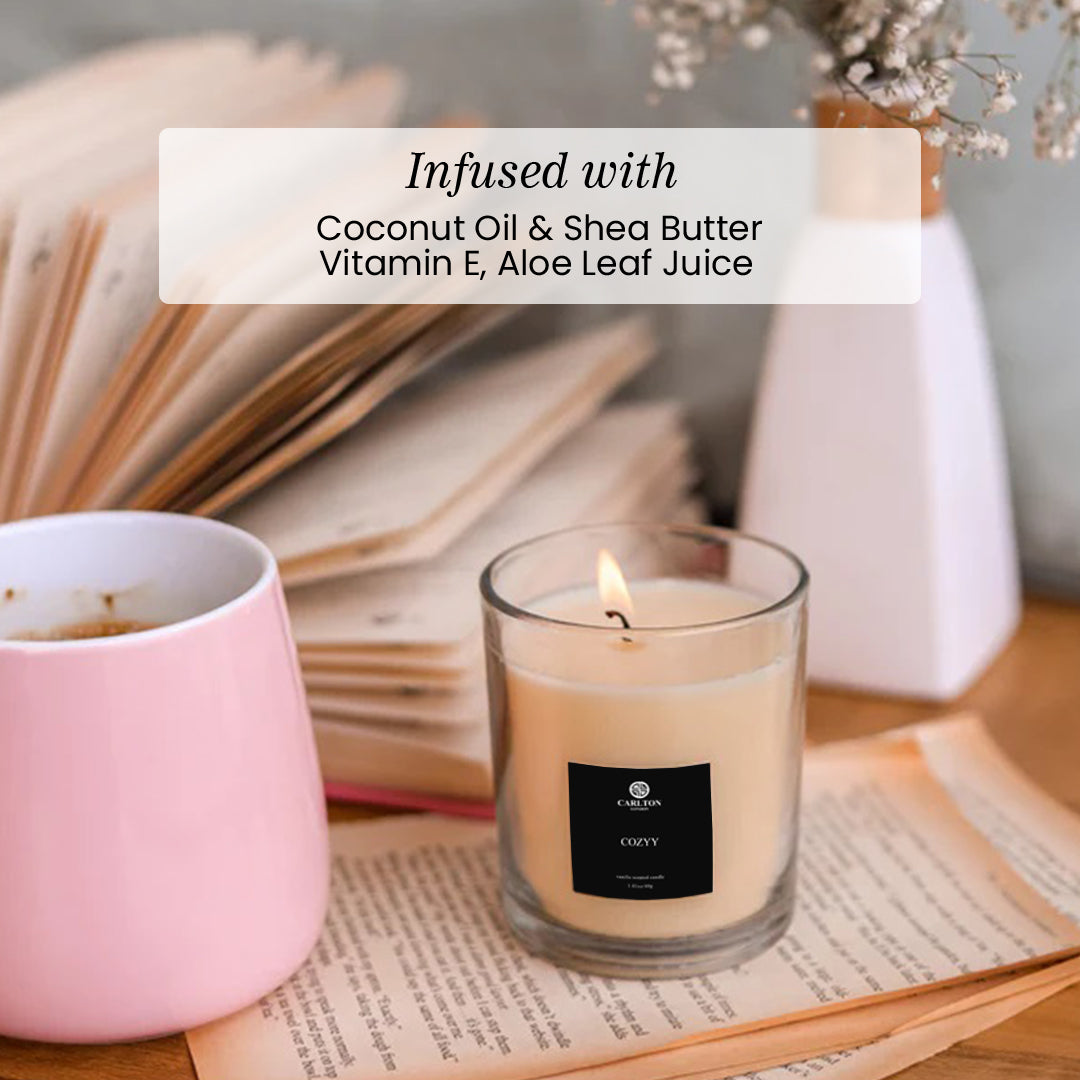 Cozzy Vanilla Candle - 40Gm