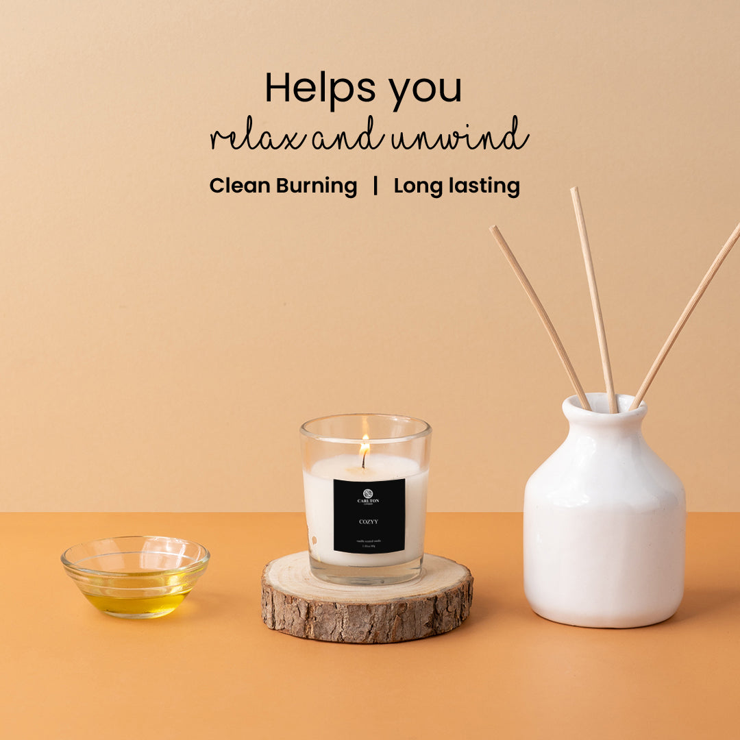 Cozzy Vanilla Candle - 40Gm