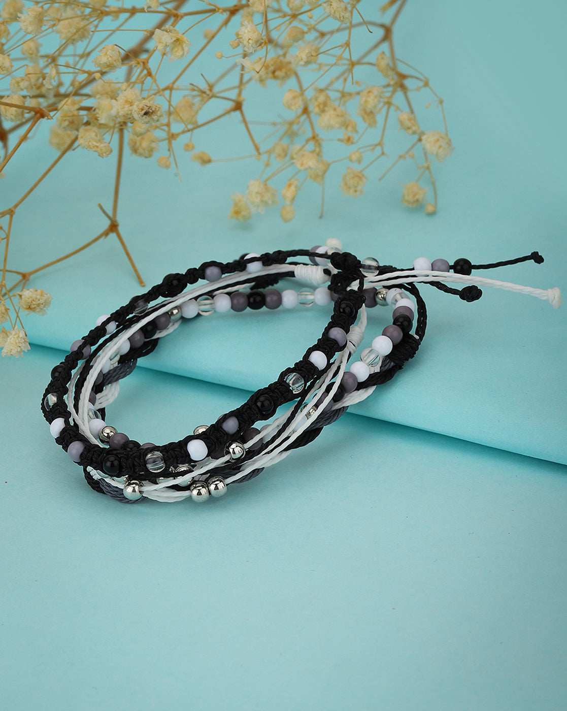 Turquoise & Clay Bead Bracelet Set – Firefly Designs TN