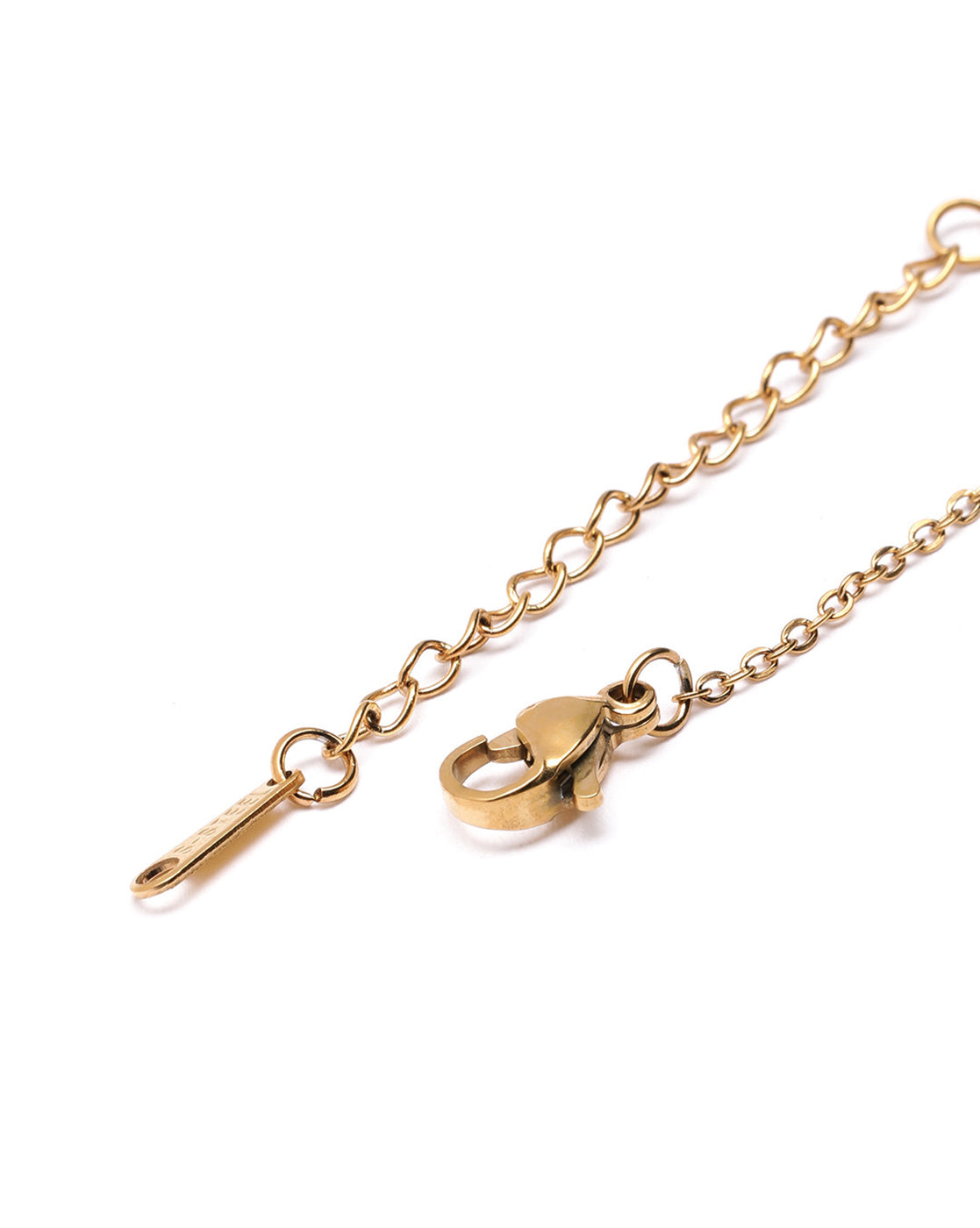 Gold Plated CZ Charm Bracelet