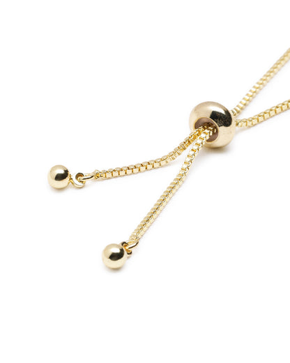 Gold Plated Minimal CZ Tennis Bracelet