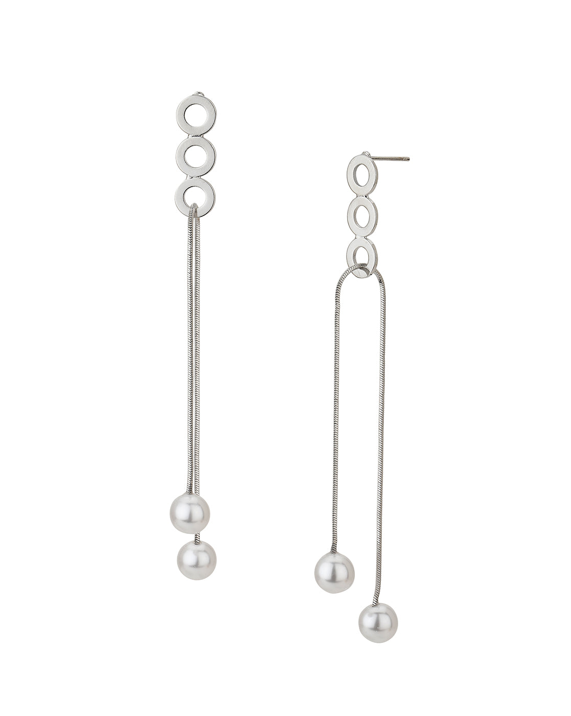 FINE JEWELRY Long Sterling Silver Drop Earrings | Hamilton Place