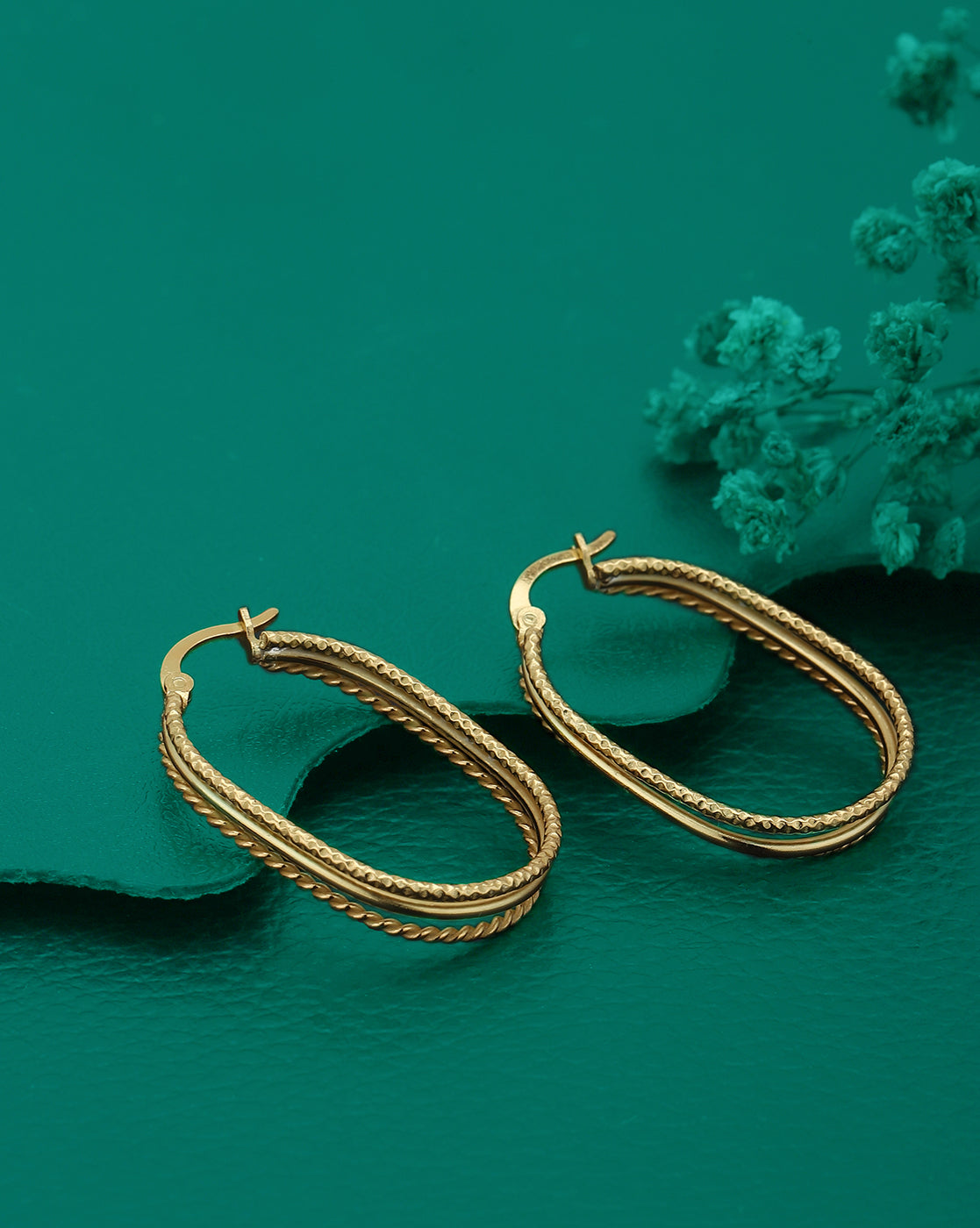 14k Yellow Gold Filled Hoop Earrings 18 Mm – Lauren G Adams