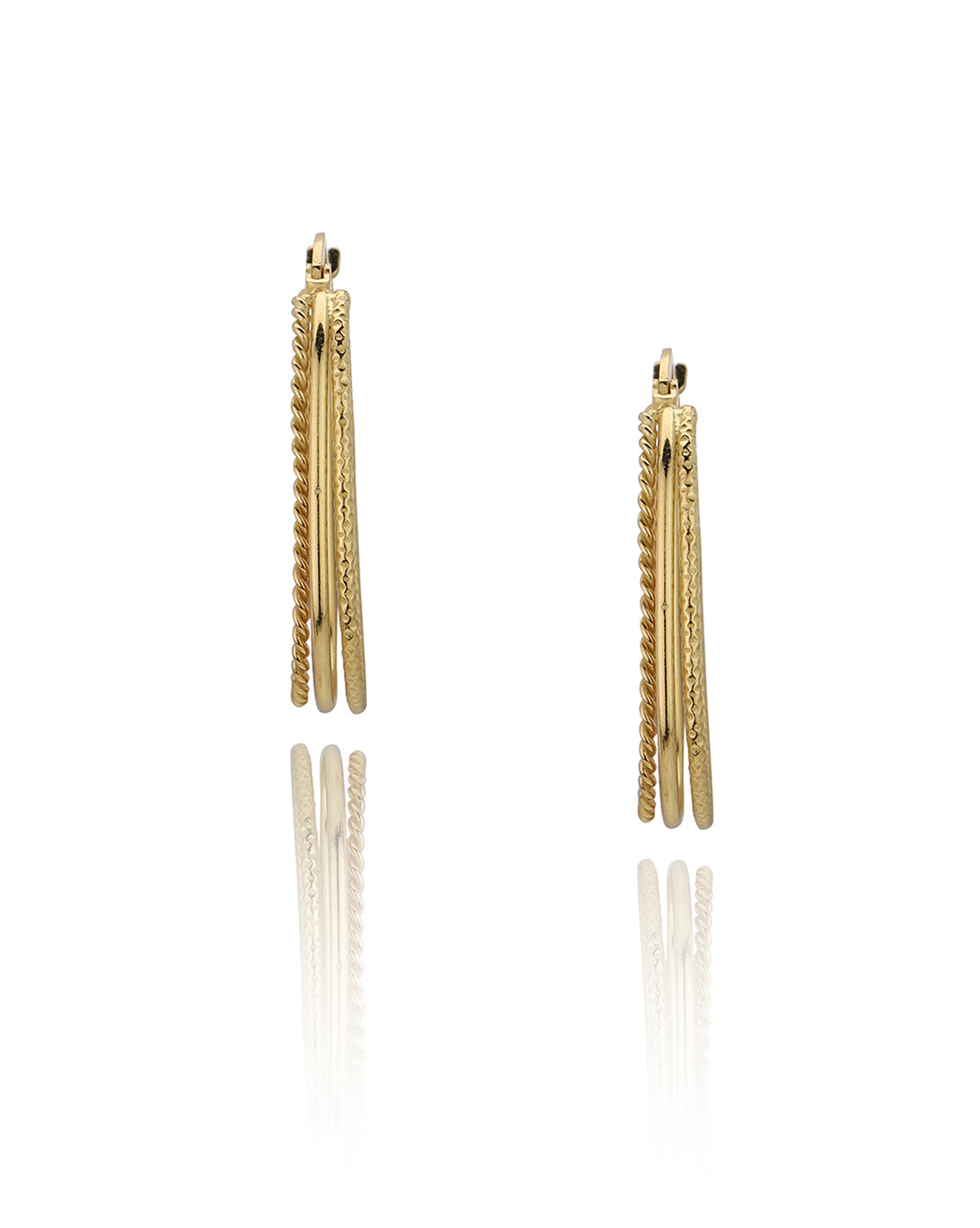 Buy Gold Earrings for Women by THE MARCH SONG Online | Ajio.com