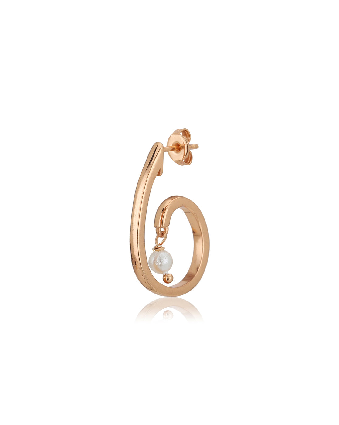 14K Rose Gold Round Huggie Hoop Earrings – Allen's Jewelers