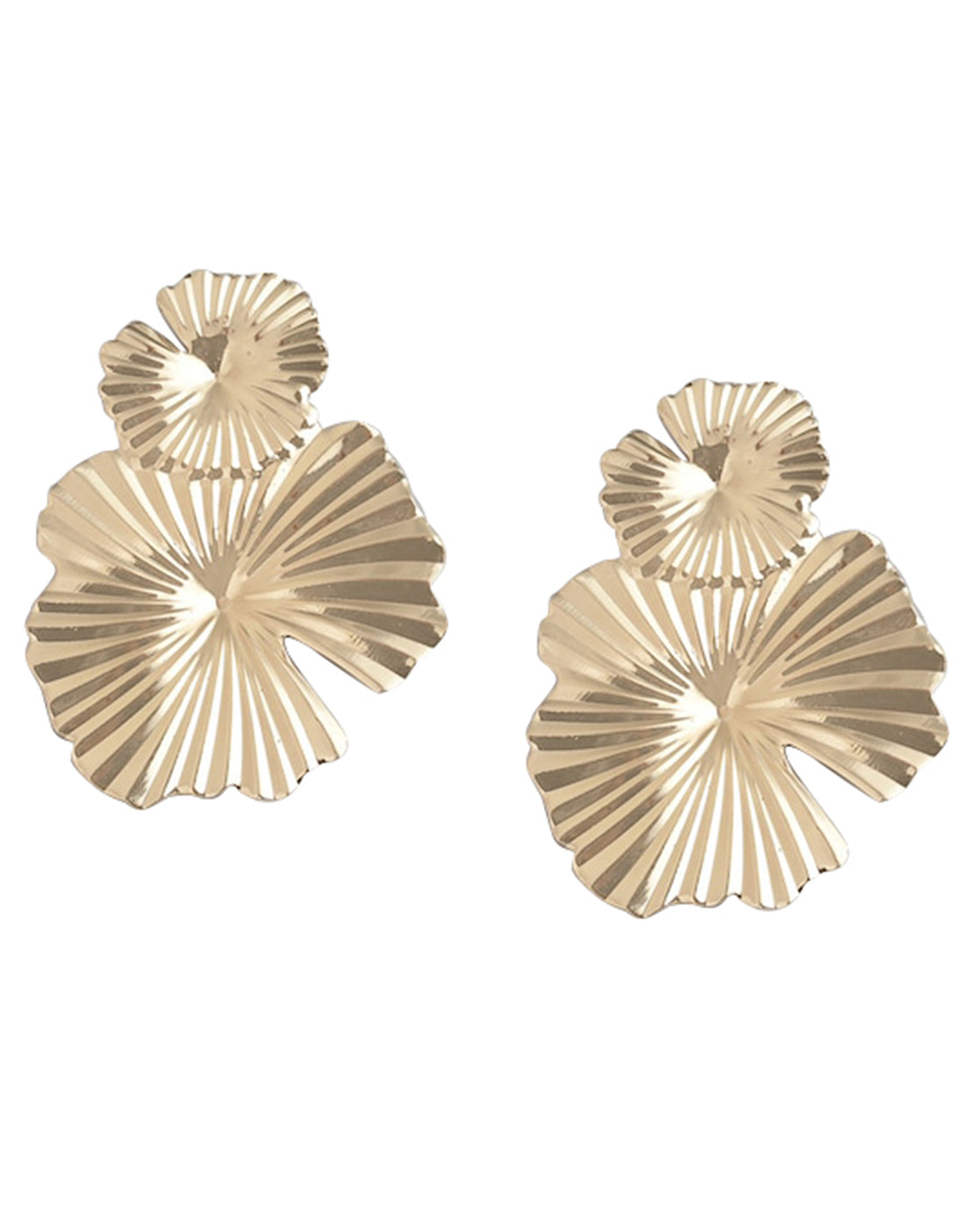 Gold Plated Stylish Drop Earring For Women