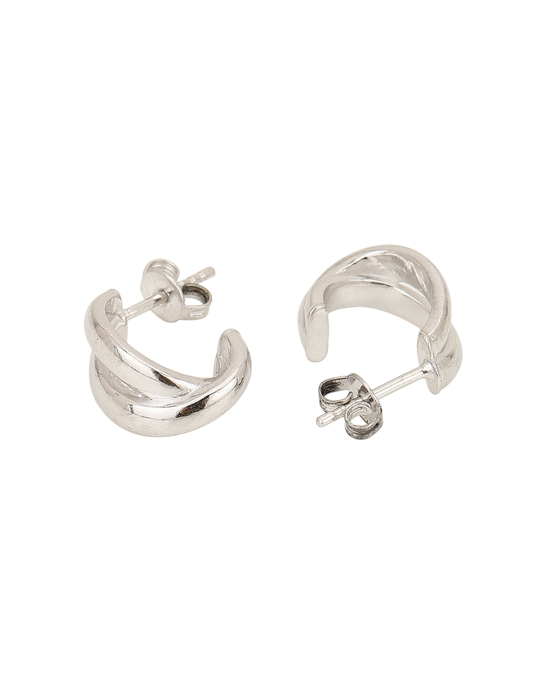 Buy Silver Earrings for Women by Om Jewells Online | Ajio.com