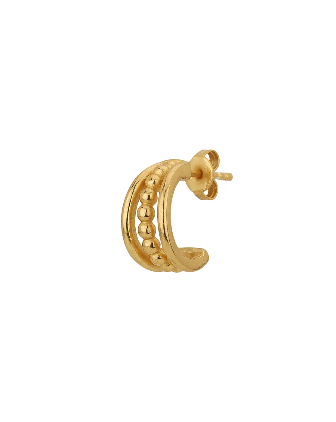 Buy Traditional Gold Design Swan Ring Type Big Size Hoop Earrings for Women