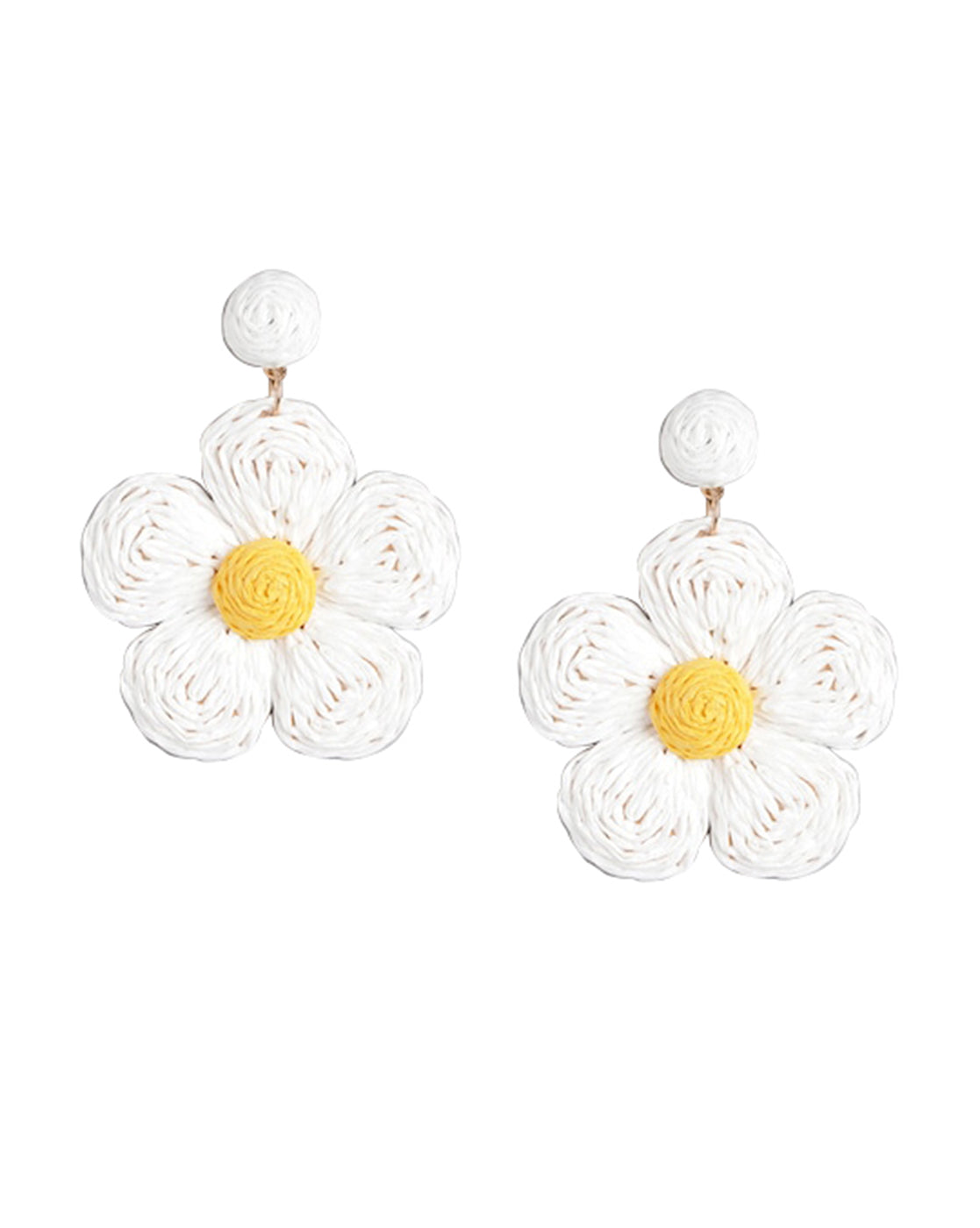 Gold Plated Floral Fancy Drop Earring For Women