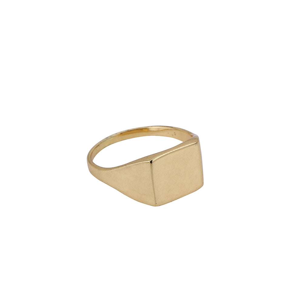 Carlton London Gold Plated Finger Ring For Men