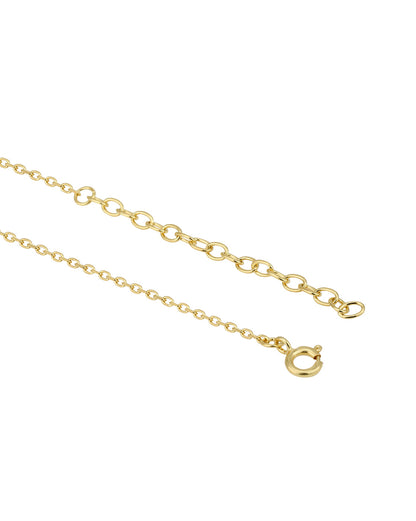 18kt Gold Plated CZ Multiple Heart Double Chain Mangalsutra