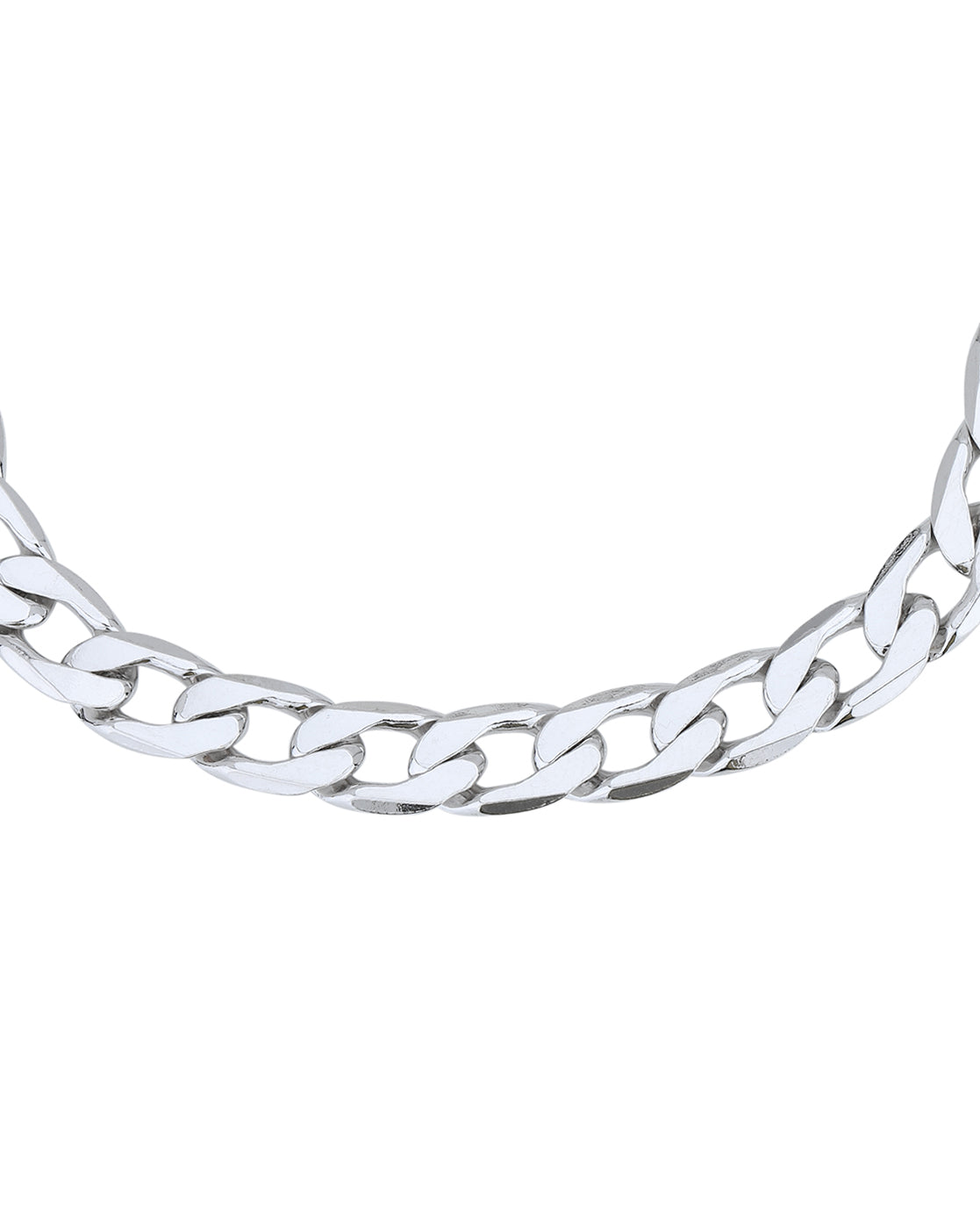 Rhodium Plated Stylish link Bracelet for men