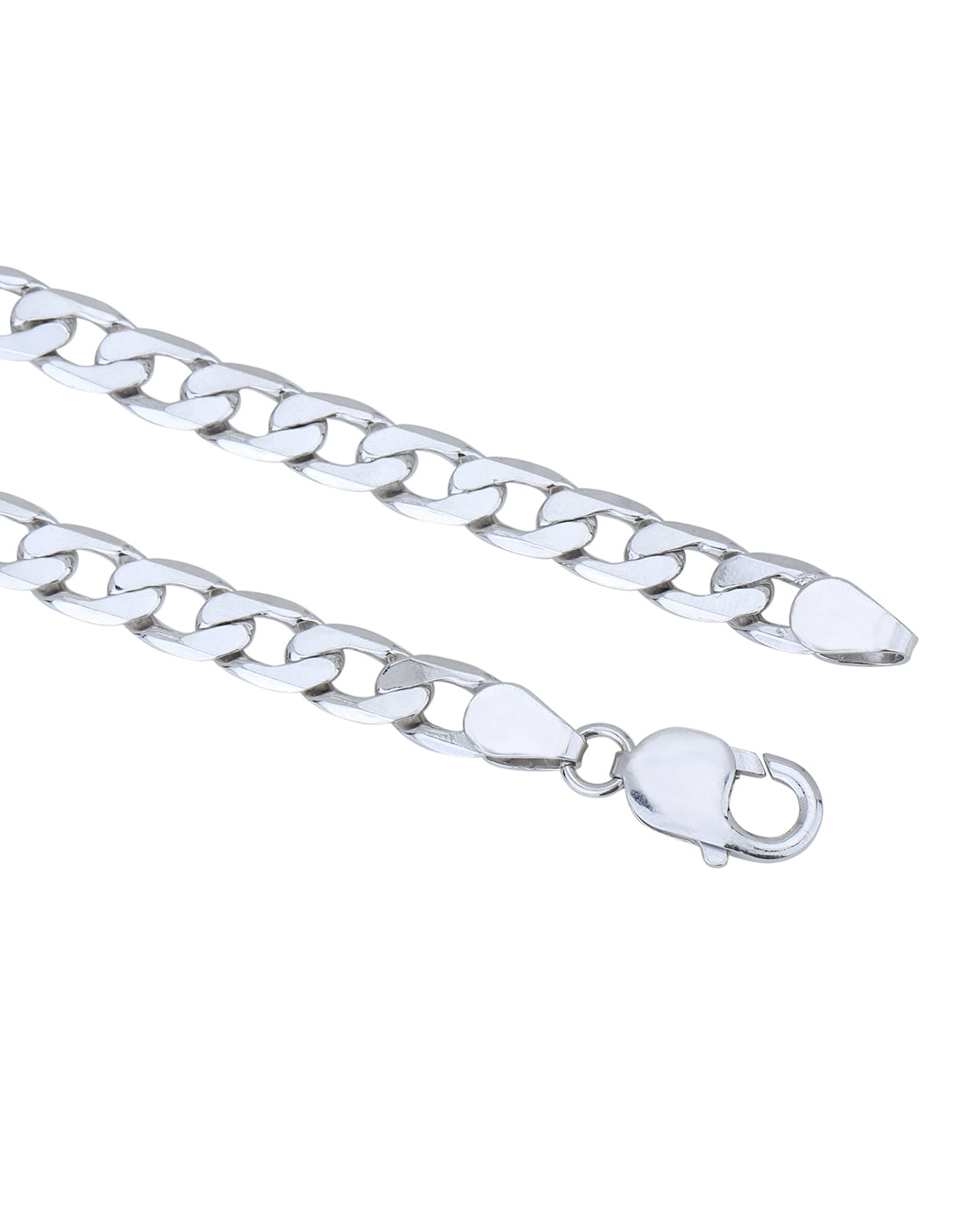 Rhodium Plated Stylish link Bracelet for men