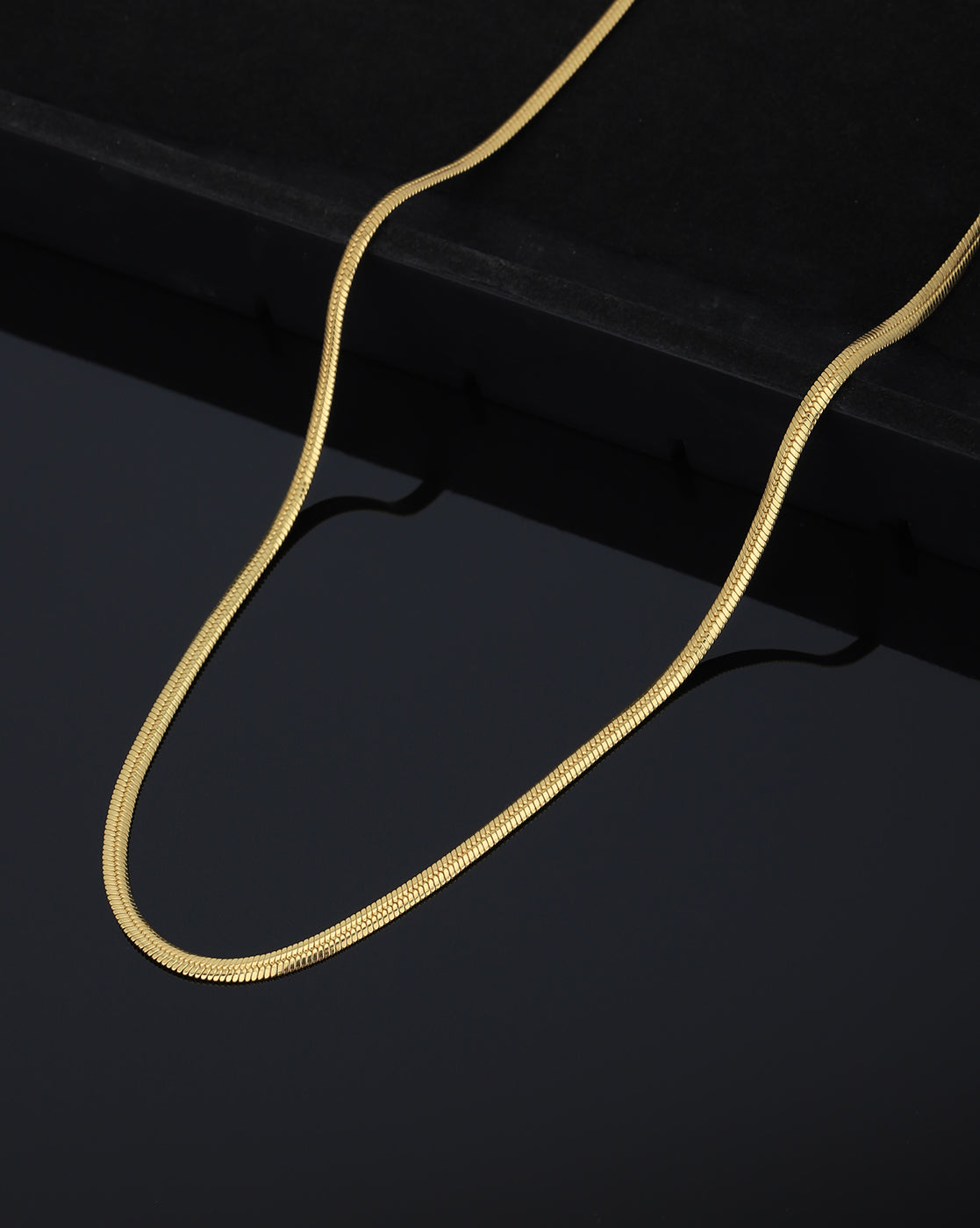 18kt Gold Plated Fancy Chain for men