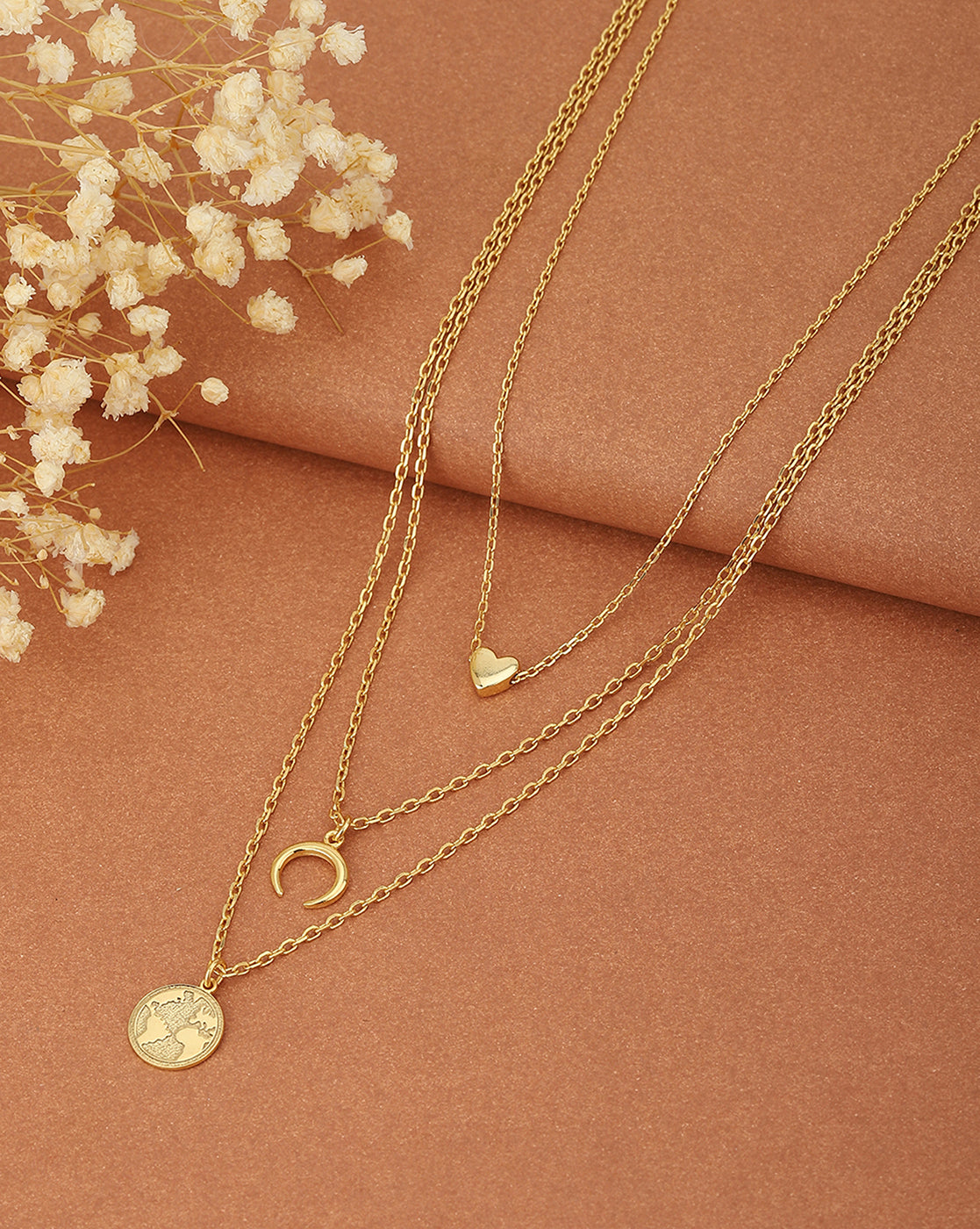 Three prong diamond tennis necklace – Meira T Boutique