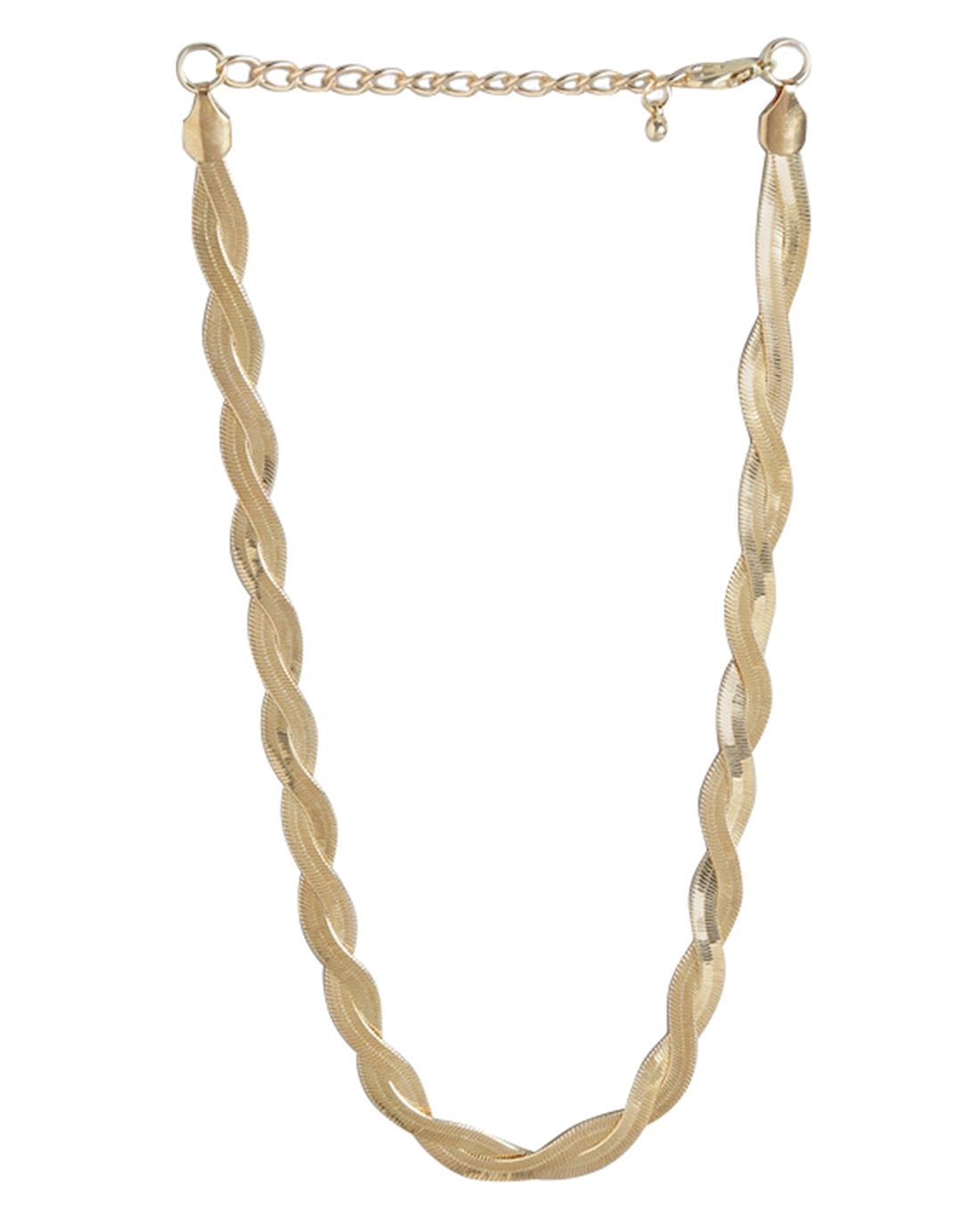Gold Plated Double Chain Stylish Chain For Women