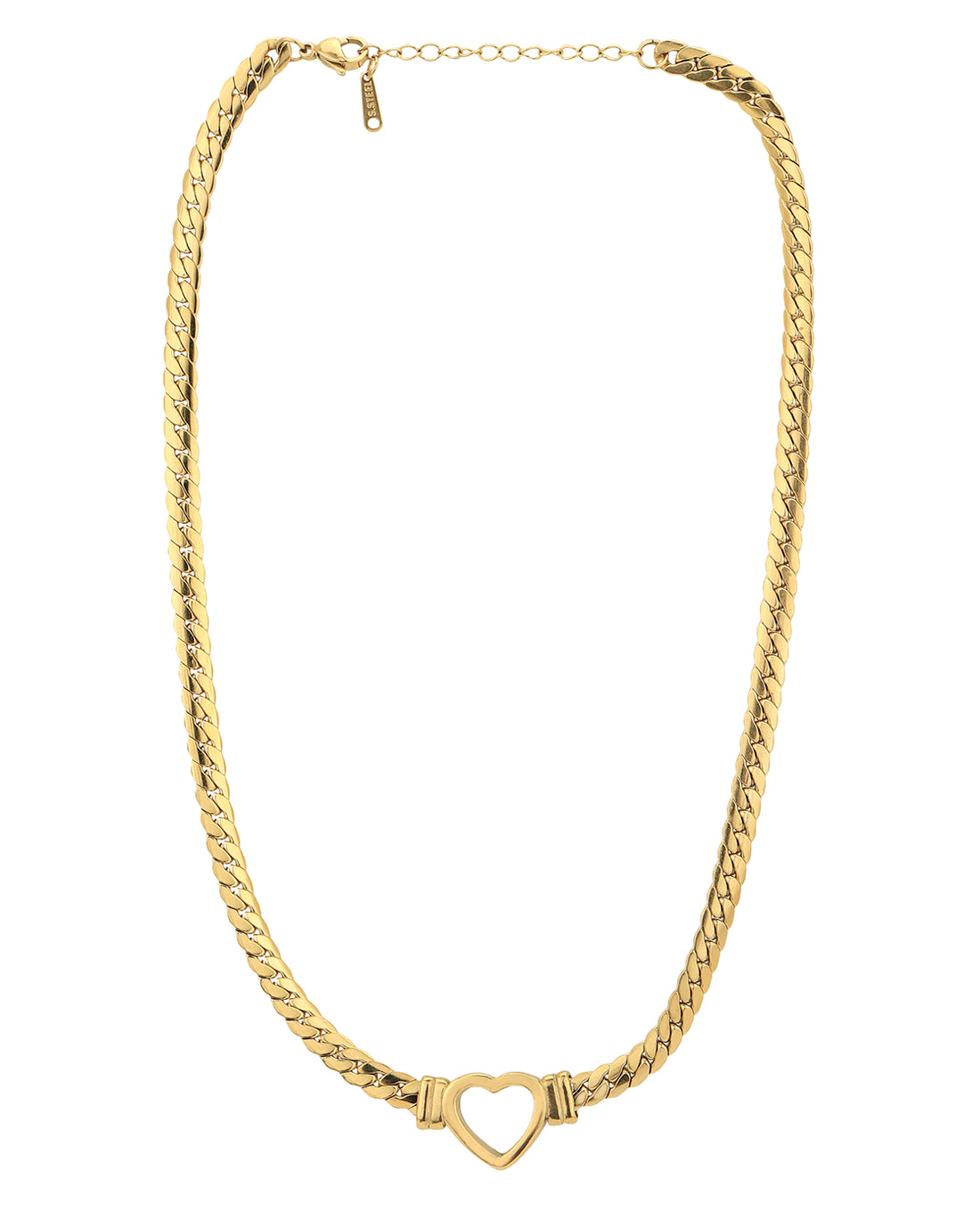 Gold Plated with  Heart Necklace for  women