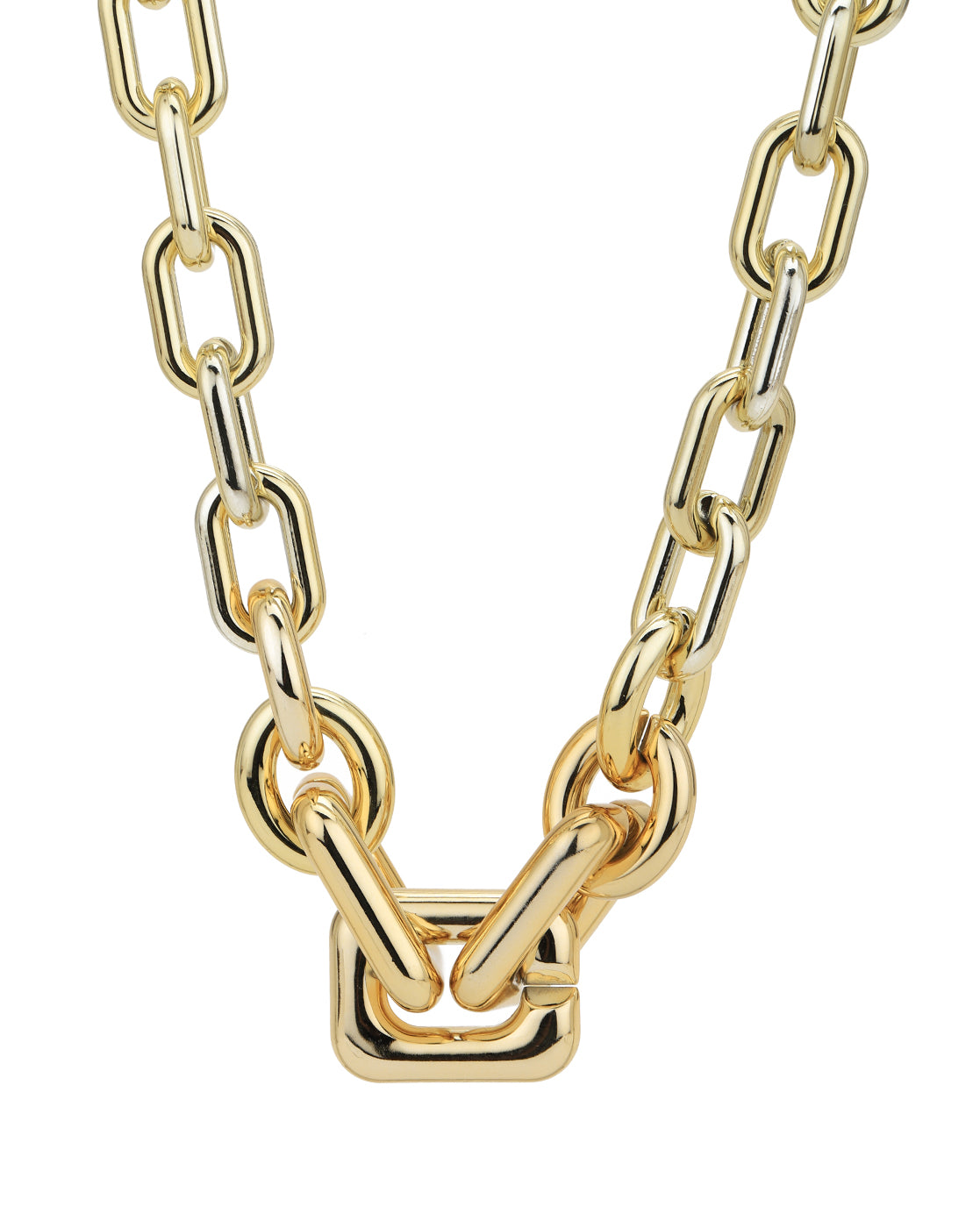 Gold Plated Link Necklace for women – Carlton London Online