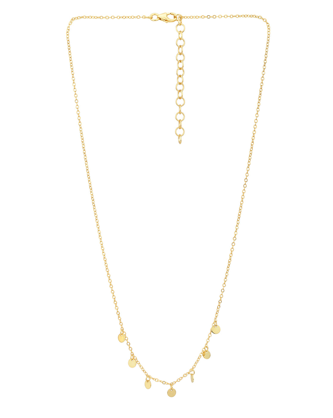18kt Gold Plated Fancy Necklace