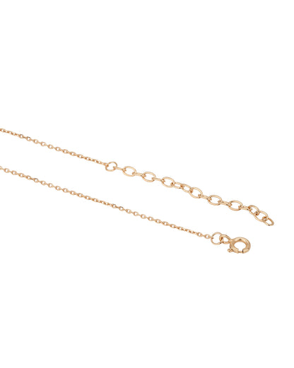 18kt Rose Gold Plated Minimal Necklace