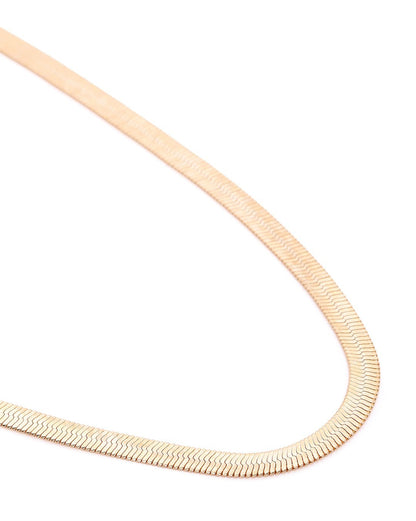 Set of 4 Rose Gold Plated Multi Pack Necklace