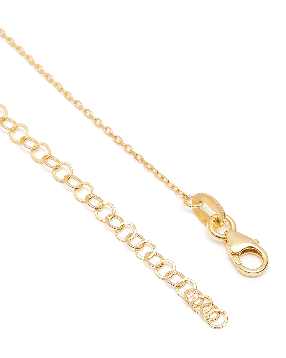 18kt Gold Plated CZ Burst Star Pendant and Chain Necklace