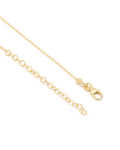 18kt Gold Plated Contemporary Necklace