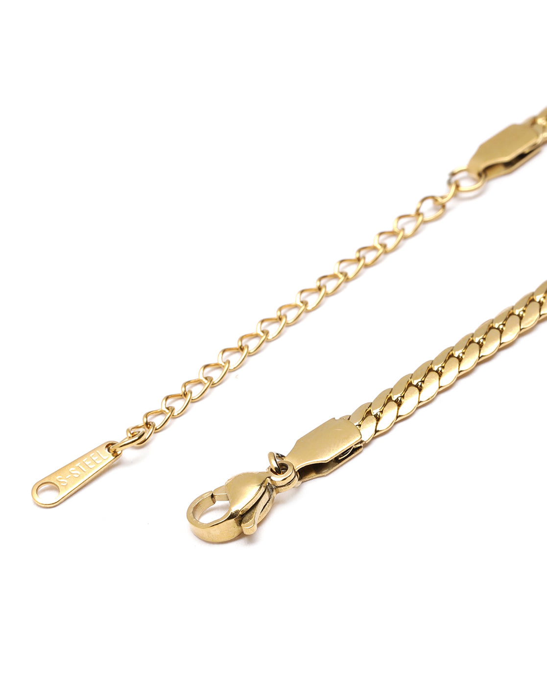 Gold Plated Heart Solitaire Necklace