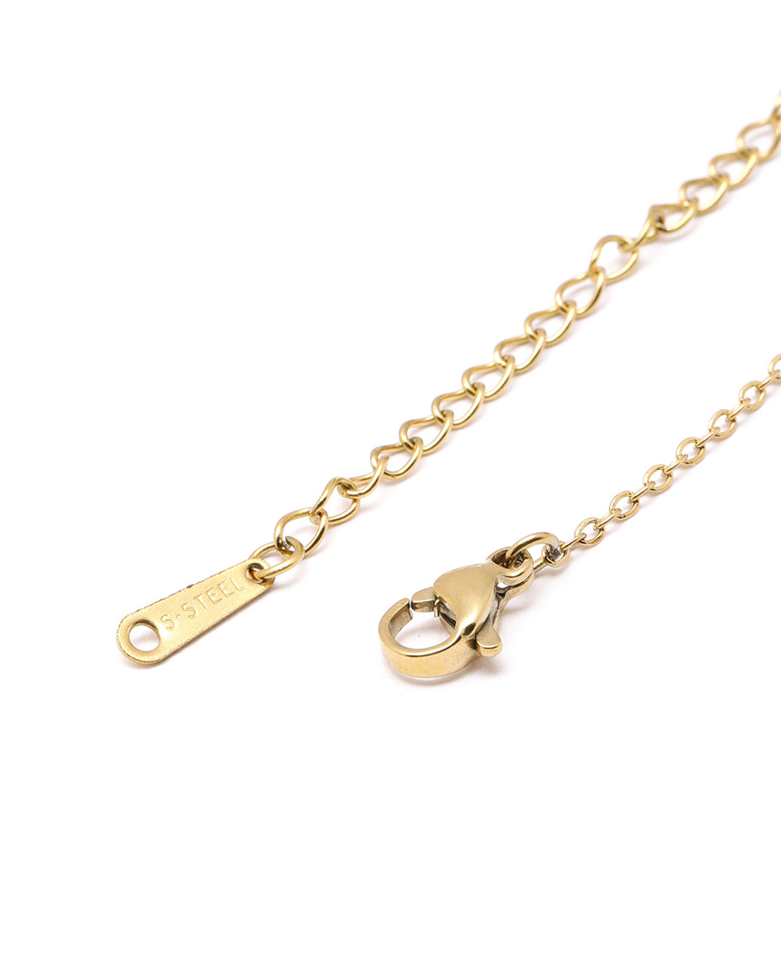Gold Plated CZ Teddy Bear Pendant and Chain