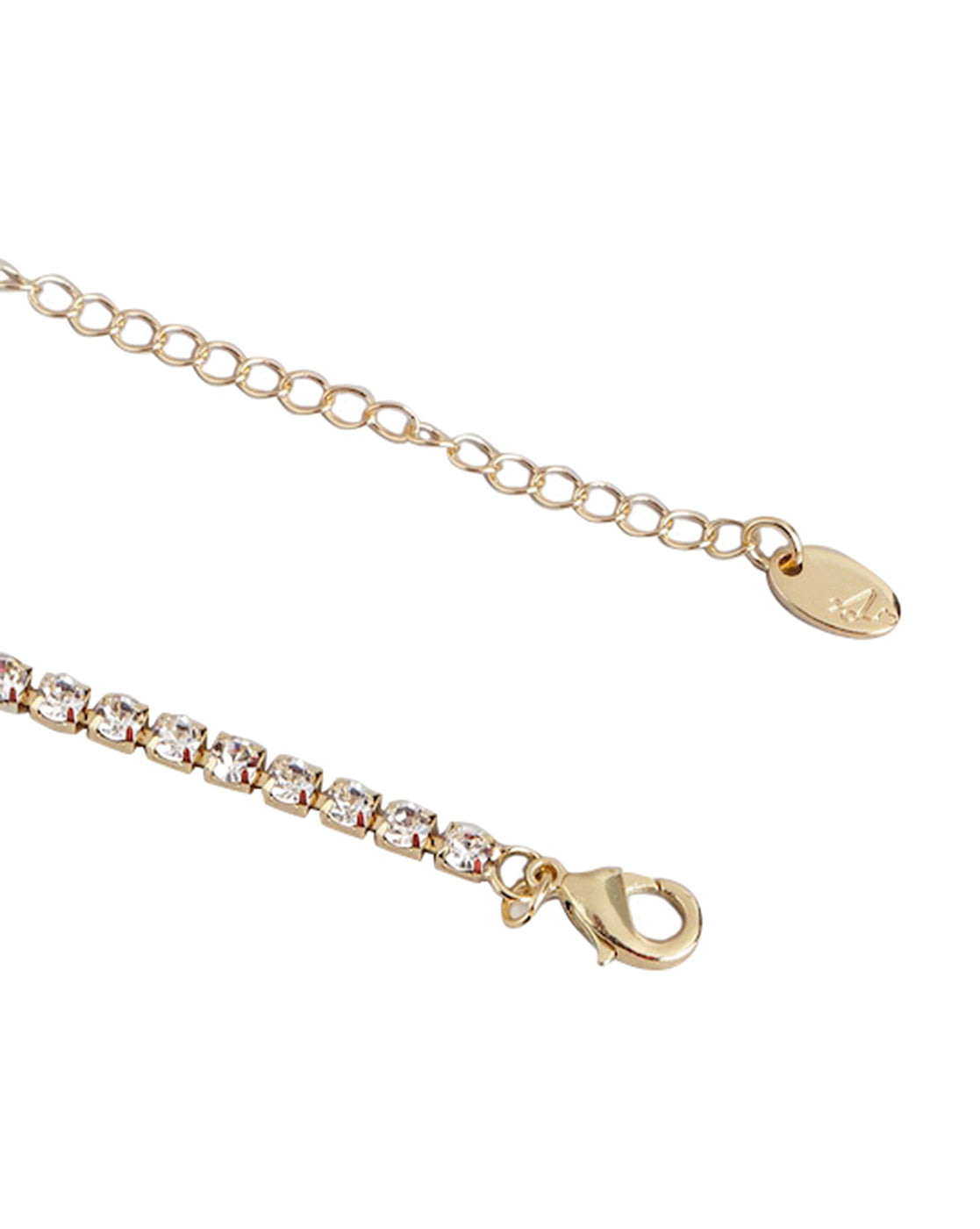 Gold Plated With Cz Jewellery Set For Women