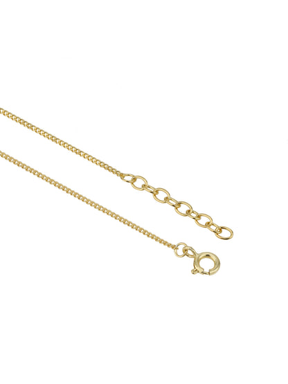 18kt Gold Plated CZ Square Earring with Adjustable Ring &amp; Necklace Set