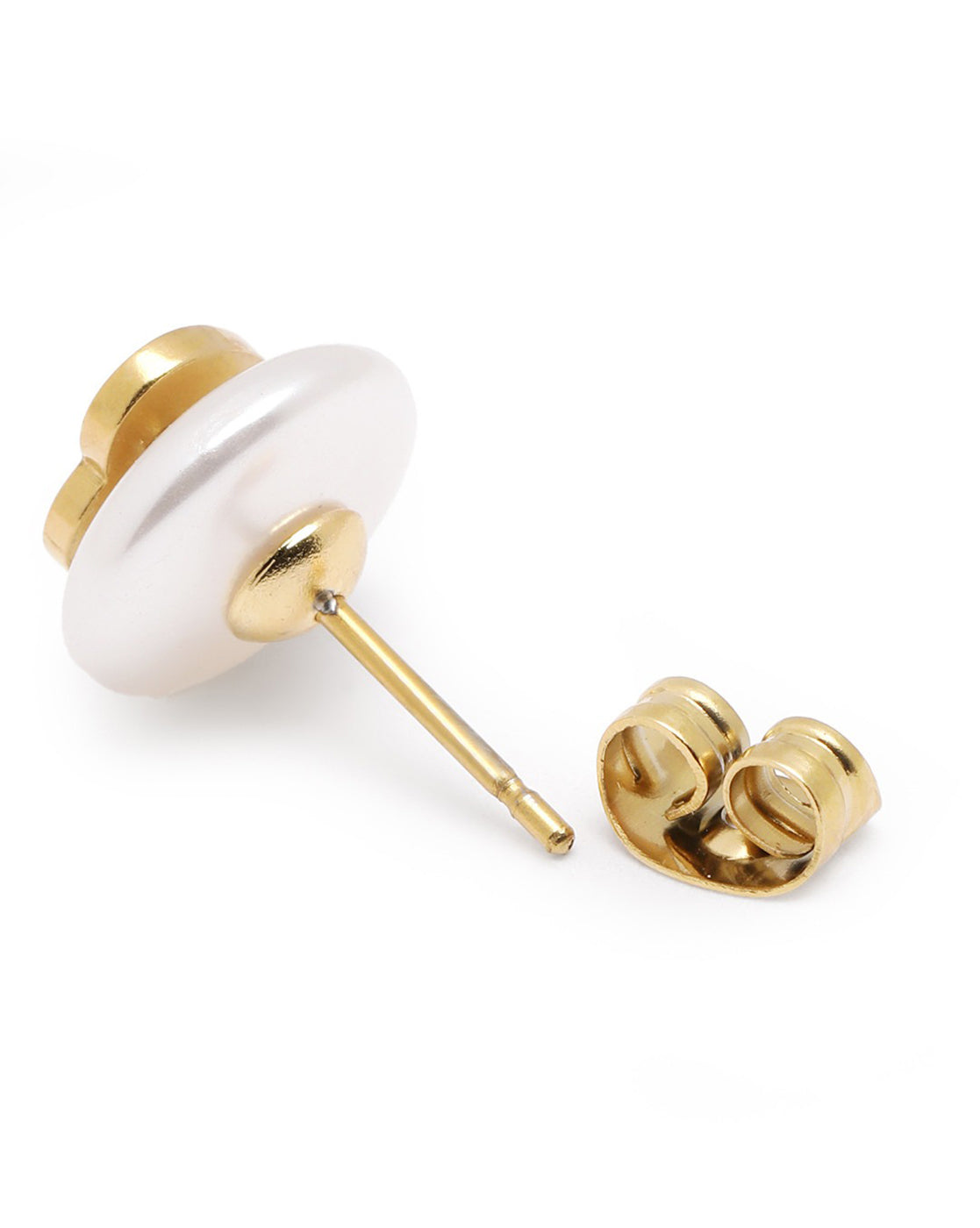 18kt Gold Plated Pearl and Heart Jewellery Set