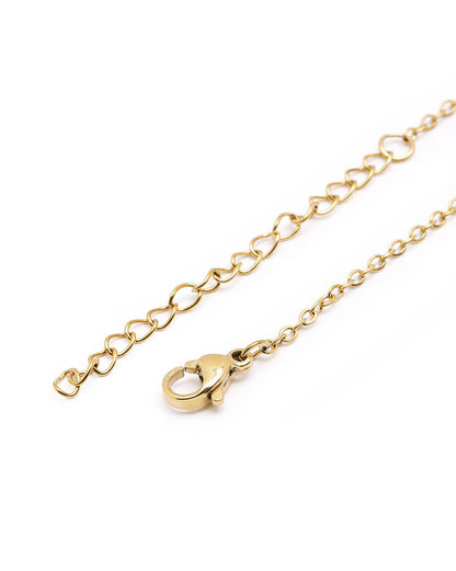 18kt Gold Plated Pearl and Heart Jewellery Set