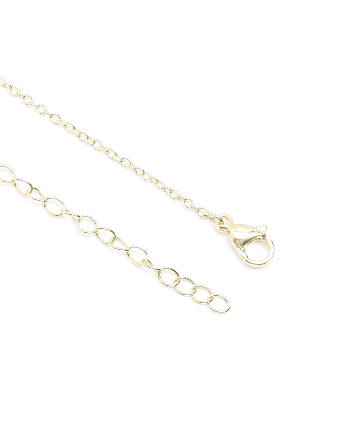 Premium Gold Plated Pearl Necklace and Earring Set