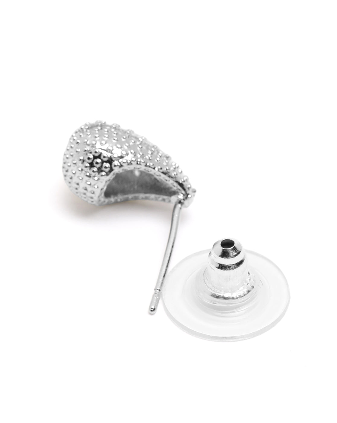 Silver Plated CZ Teardrop Necklace and Earring Set