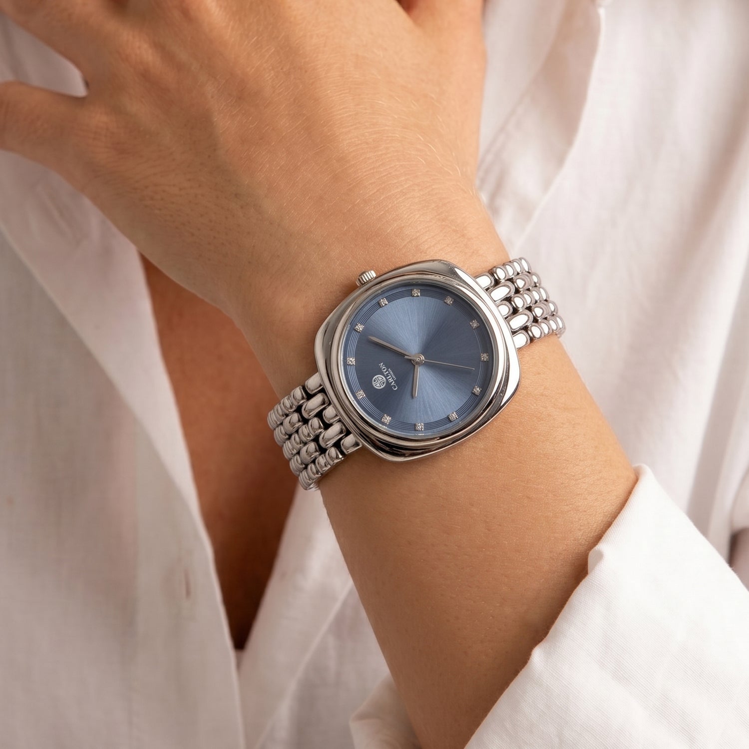 Celeste Blue Dial Women Analog Watch -  CLW-CT-88